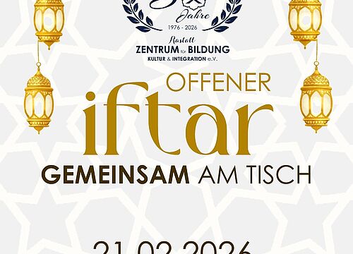 50 Jahre ZBKI Rastatt e. V.: Jubiläum und gemeinsames Fastenbrechen in der BadnerHalle